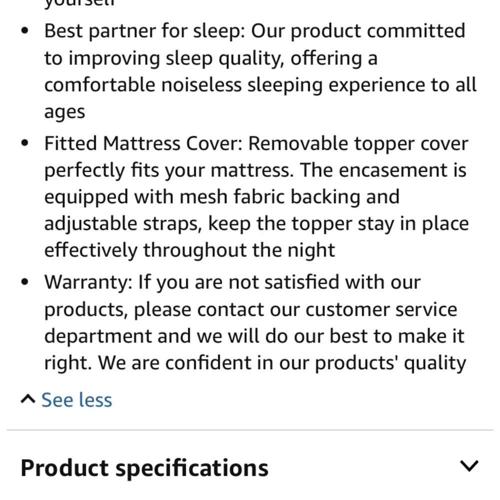 Subrtex Premium White and Blue Bedding topper covers